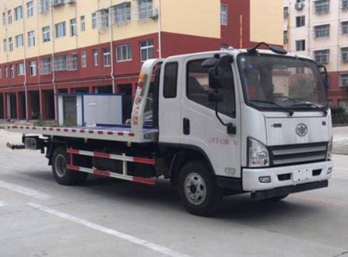 （一汽解放）一拖二平板清障车