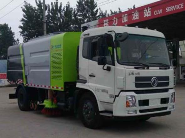 8吨干湿两用扫路车