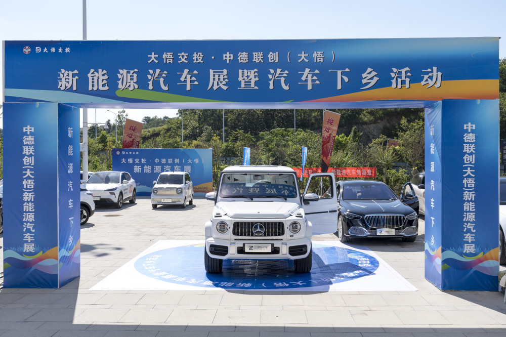 2025国家新能源汽车下乡活动第一站大悟站